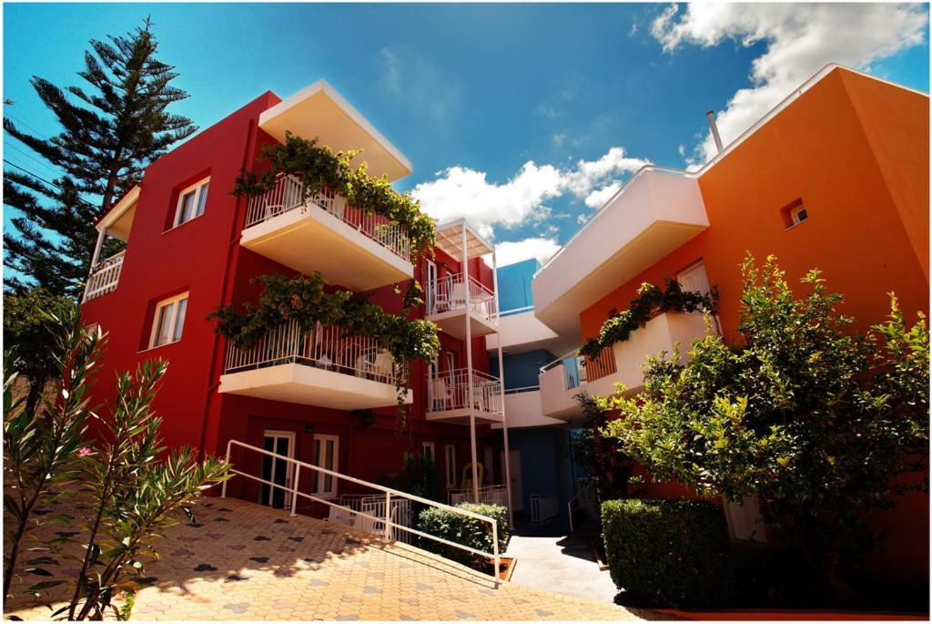 Bellos Hotel Apartments Limenas Chersonisou Exterior foto