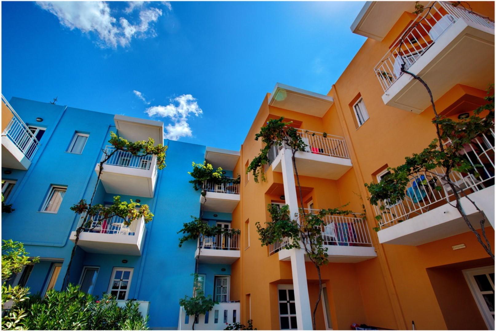 Bellos Hotel Apartments Limenas Chersonisou Exterior foto