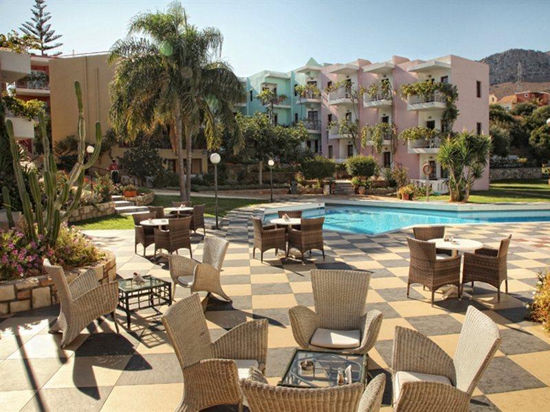 Bellos Hotel Apartments Limenas Chersonisou Exterior foto